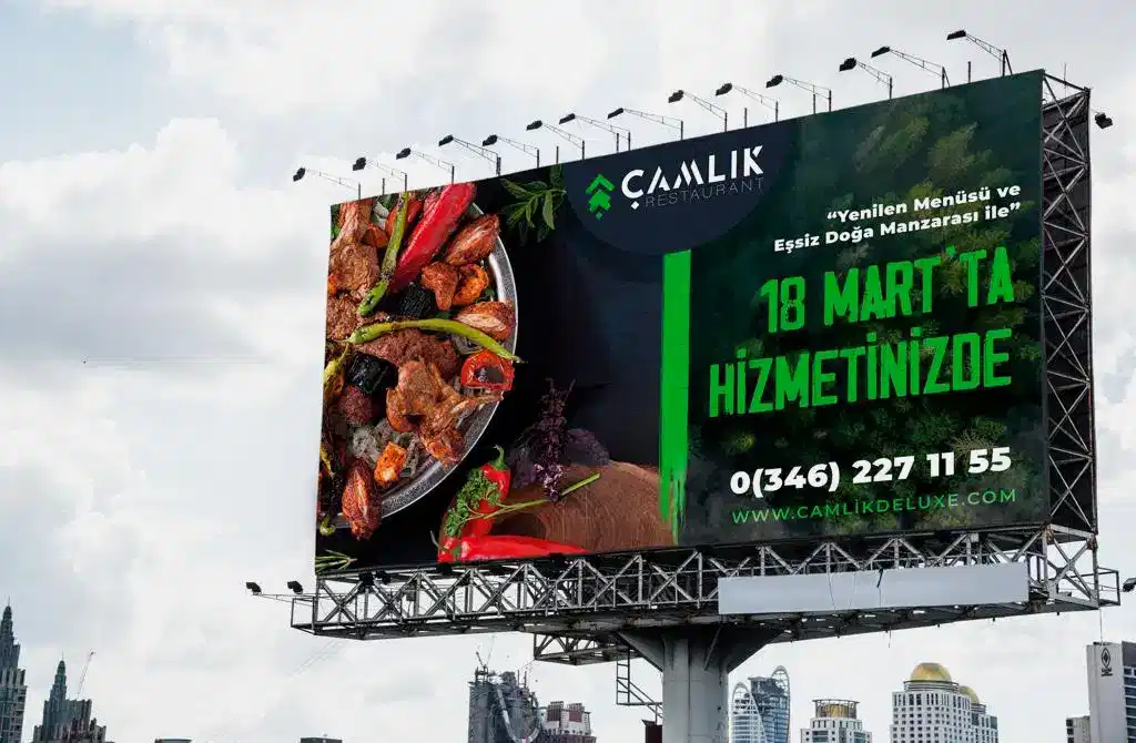 Bakı Kurumsal Kimlik Tasarımı Referansı - Çamlık Restaurant